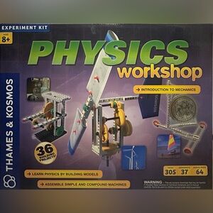 Thames & Kosmos Physics Workshop 37 Experiments 305 Pieces Open Box Unused